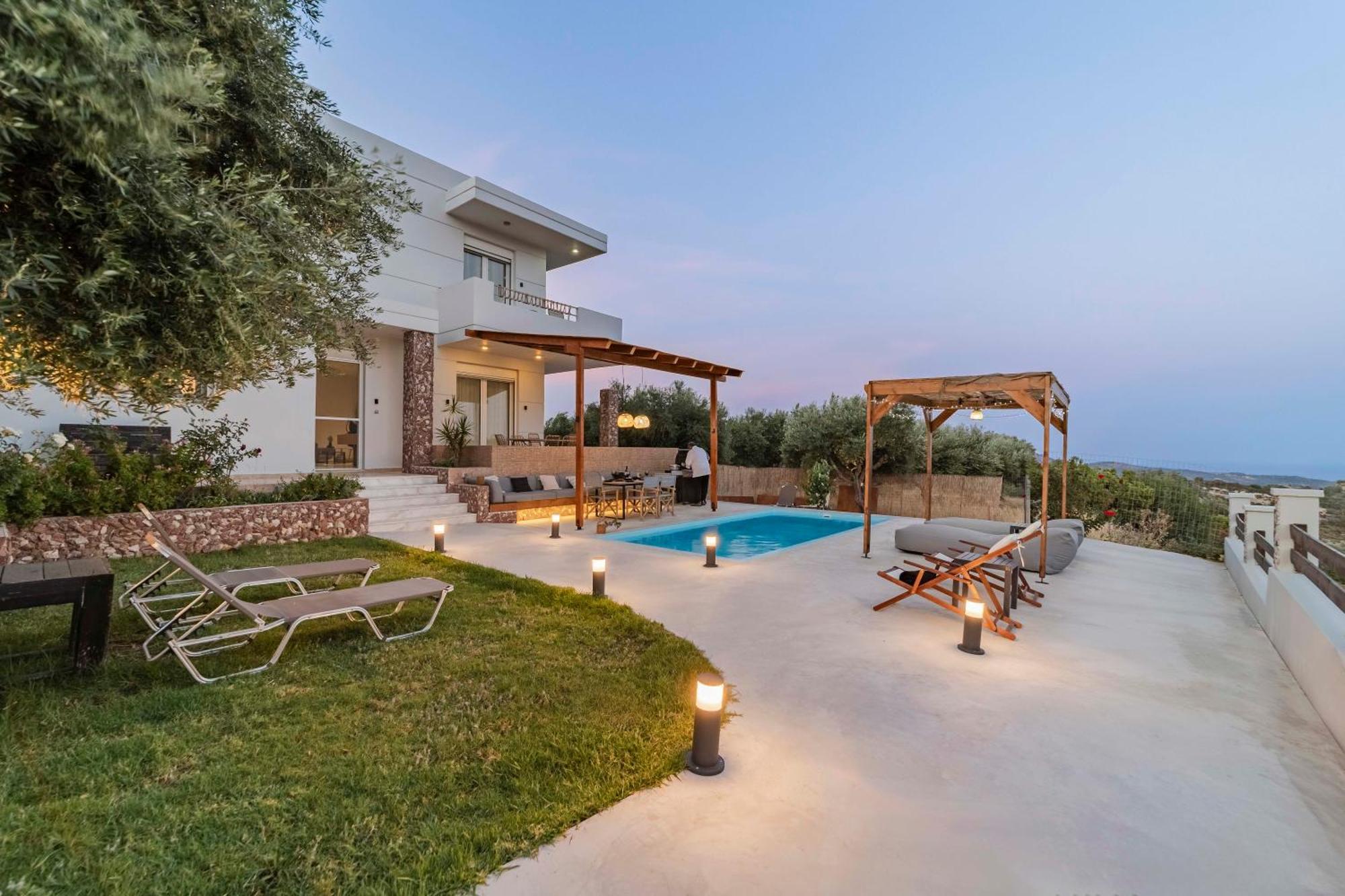 Villa Tranquility Psinthos Exterior foto
