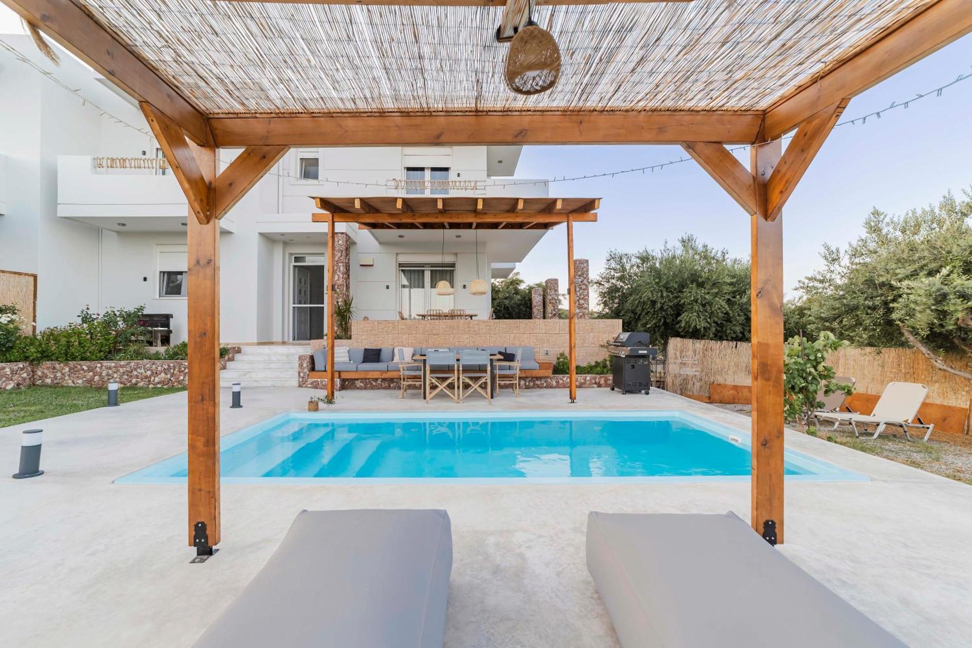 Villa Tranquility Psinthos Exterior foto